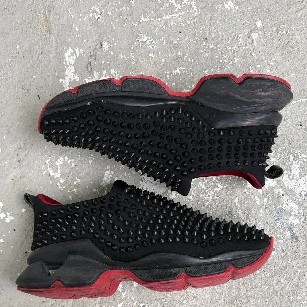 Christian Louboutin spike sock sneakers